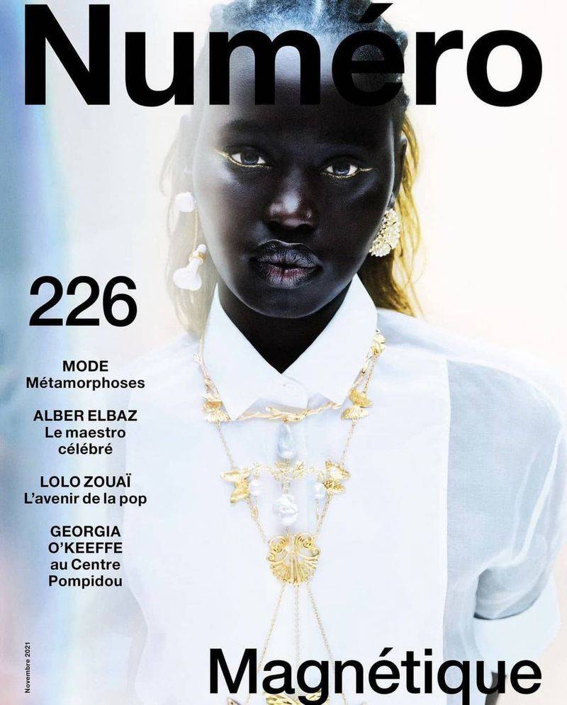 ADIT PRISCILLA BOOKS HER COVER FOR NUMERO MAGAZINE