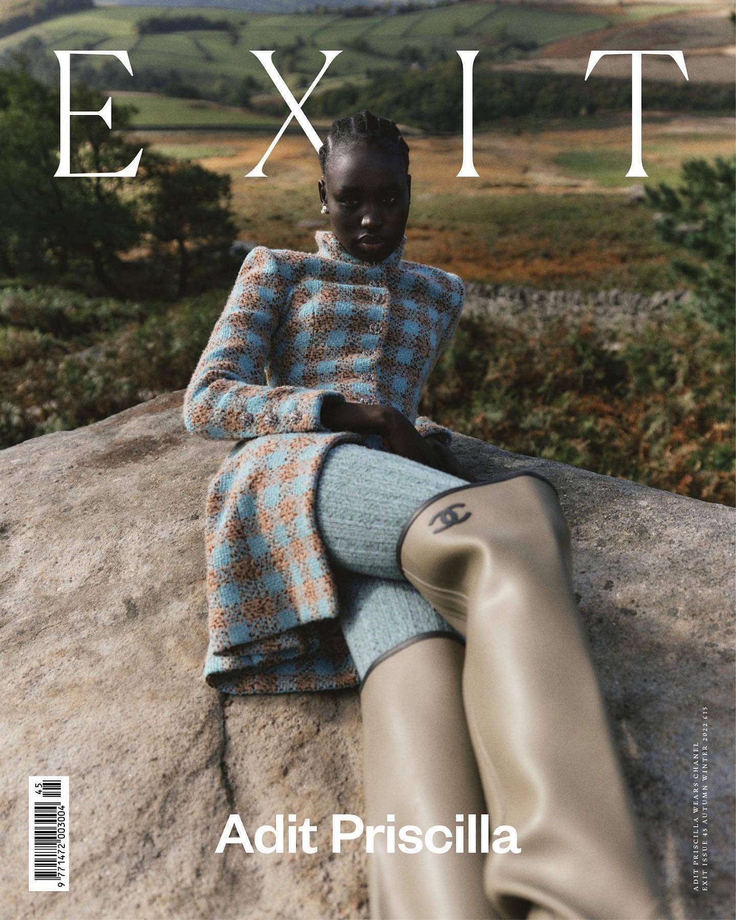 EXIT MAGAZINE COVER// ADIT PRISCILLA